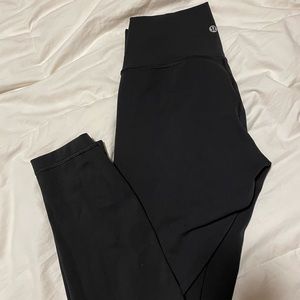 lululemon luxtreme 7/8 black leggings